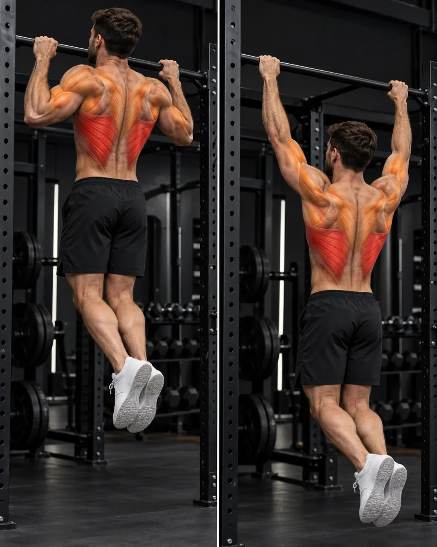 Negative Pull-Up form guide