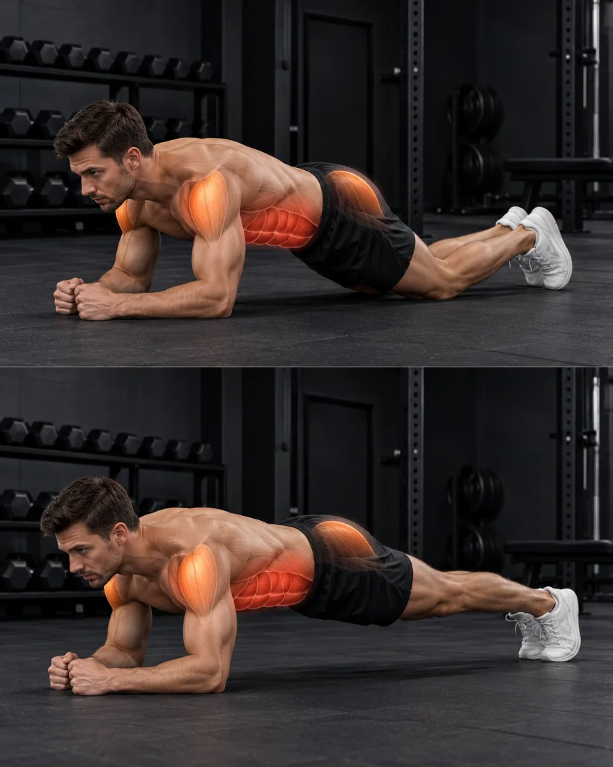 Plank form guide