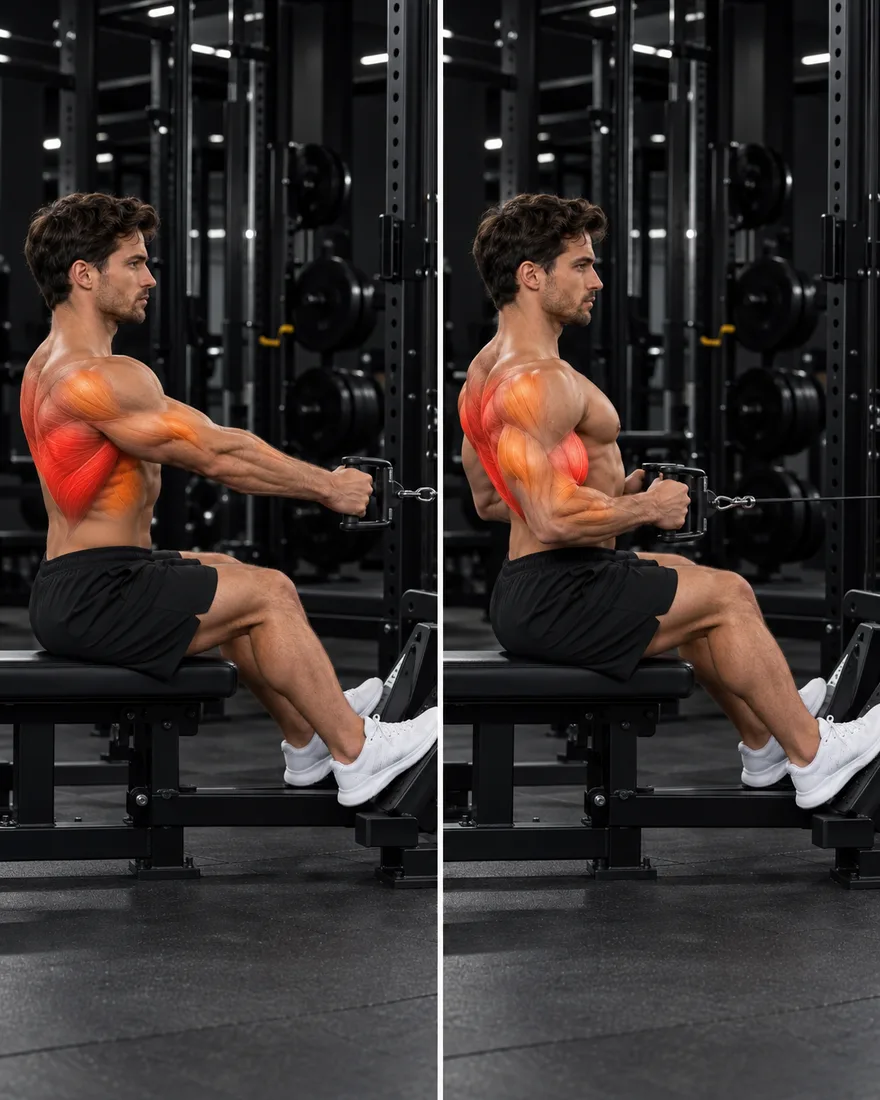 Seated Cable Row form guide